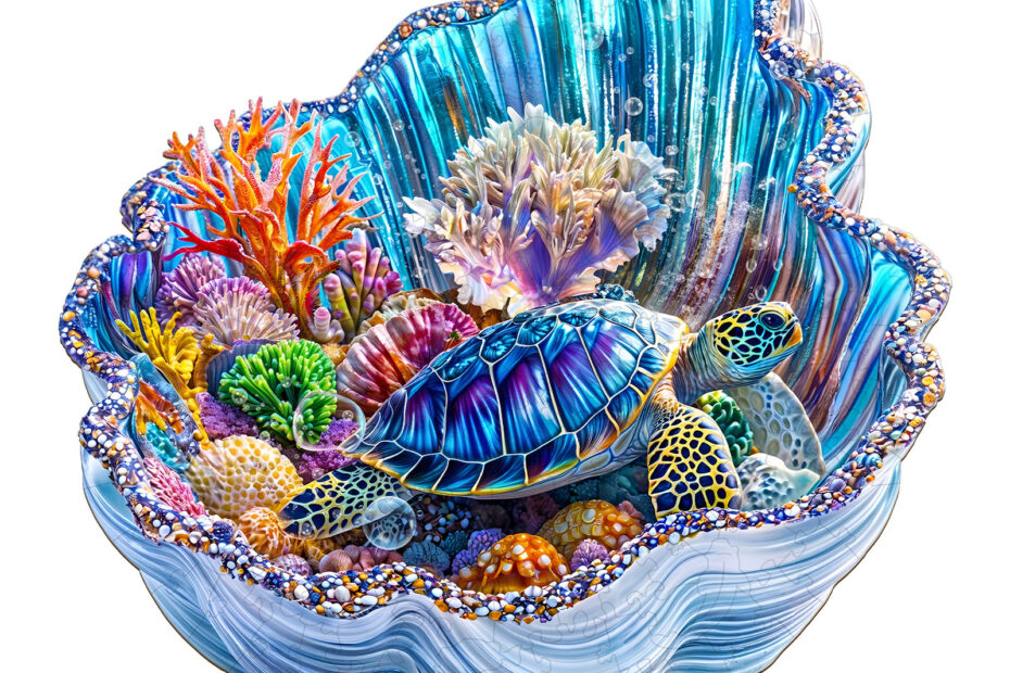 Wooden Jigsaw Puzzle – Giant Shell Dreams