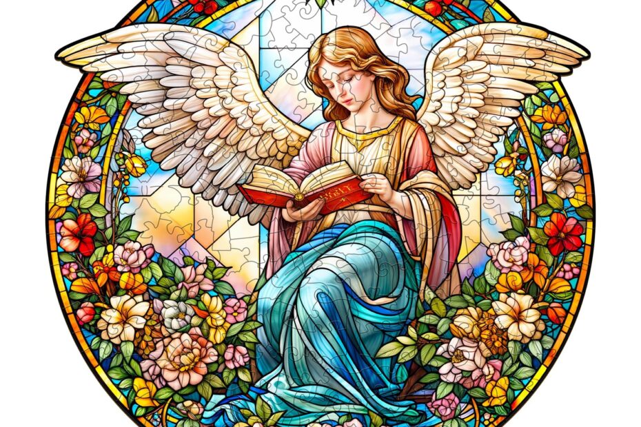 Wooden Jigsaw Puzzle – Angelic Garden