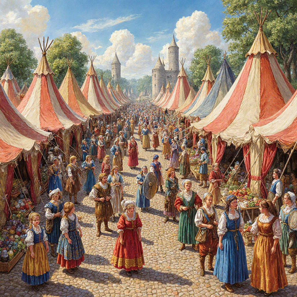Step Back in Time with Medieval Marketplace Puzzles